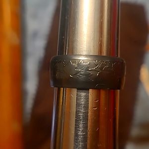 Silver 1919 Canada 50 Cent coin ring. Size 10